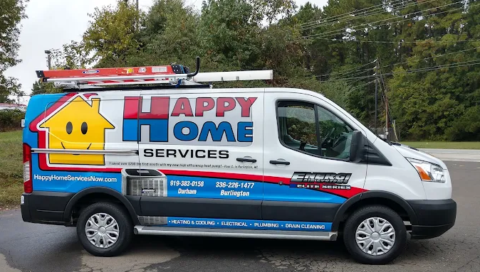 - Happy Home Services | Durham, NC Happy Home van